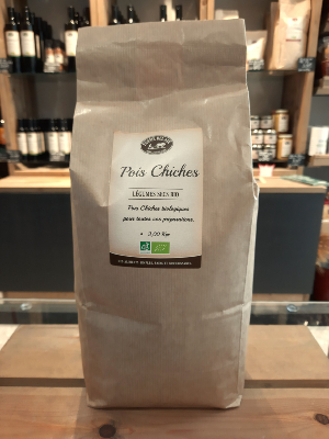 Pois chiches bio 3 Kg.