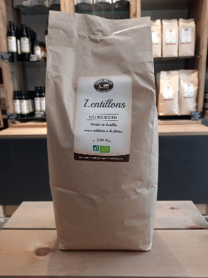 Lentillons bio 3 Kg.