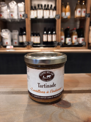 Tartinade lentillons à l'indienne bio 150g.